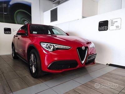 Usata Alfa Romeo Stelvio Business 190 CV (139 kW) 2021 Rosso SUV