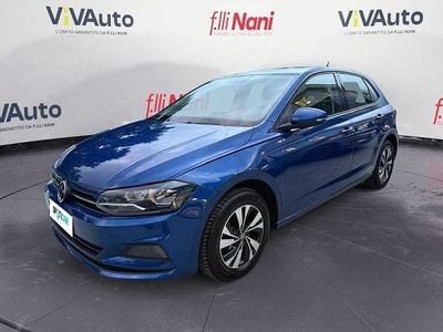Usata VW Polo Comfortline 80 CV (58 kW) 2021 Blu Utilitaria