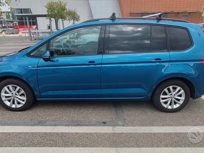 Usata VW Touran 150 CV (110 kW) 2018 Blu Monovolume