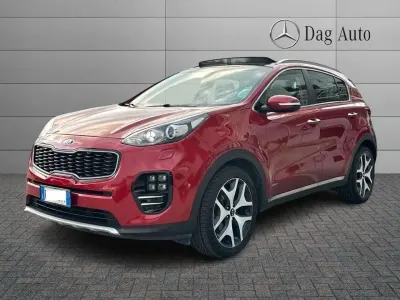 Usata Kia Sportage GT-Line 185 CV (136 kW) 2016 Rosso SUV