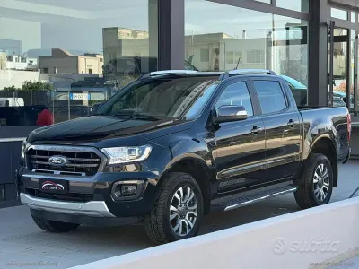 Usata Ford Ranger Wildtrack 170 CV (125 kW) 2021 Nero Pick-up