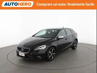 Usata Volvo V40 R-Design 120 CV (88 kW) 2017 Nero Berlina