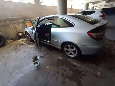 Usata Mercedes C220 Elegance 143 CV (105 kW) 2004 Argento Coupé
