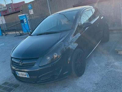 Usata Opel Corsa 75 CV (55 kW) 2008 Nero Utilitaria