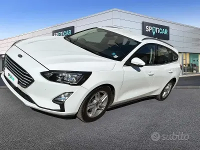 Usata Ford Focus Business Edition 120 CV (88 kW) 2019 Bianco Station wagon