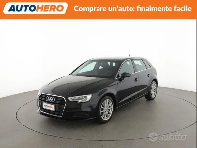 Usata Audi A3 116 CV (85 kW) 2018 Nero Berlina