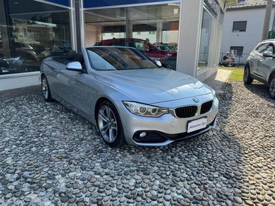 Usata BMW 420 Sport Line 190 CV (139 kW) 2017 Argento Cabrio