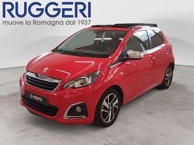 Usata Peugeot 108 Allure 72 CV (52 kW) 2021 Rosso Utilitaria