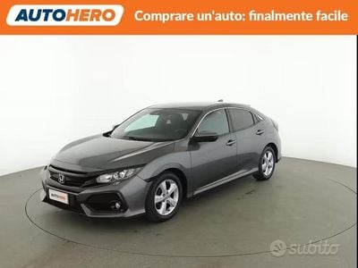 Usata Honda Civic Elegance 129 CV (94 kW) 2017 Grigio Berlina