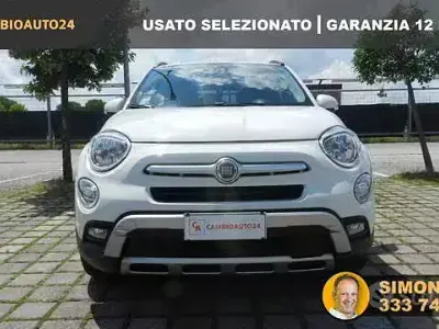 Usata Fiat 500X Cross 140 CV (102 kW) 2017 Bianco SUV