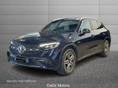 Usata Mercedes GLC220 Advanced 197 CV (144 kW) 2023 Blu nautico SUV
