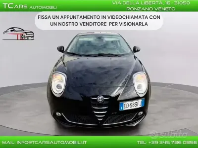 Usata Alfa Romeo MiTo Distinctive 135 CV (99 kW) 2010 Nero Utilitaria