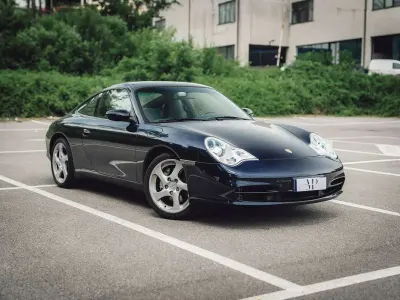 Usata Porsche 911 Carrera 4 320 CV (235 kW) 2003 Blu/azzurro Coupé