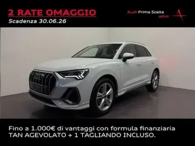Usata Audi Q3 S-Line 150 CV (110 kW) 2024 Bianco ghiacciaio metallizzato SUV
