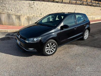 Usata VW Polo Trendline 75 CV (55 kW) 2015 Nero Berlina
