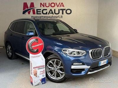 Usata BMW X3 xLine 190 CV (139 kW) 2018 Blu SUV