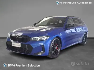 Usata BMW 320e M Sport 190 CV (139 kW) 2024 Blu Station wagon