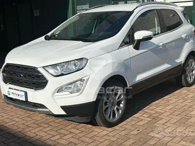 Usata Ford Ecosport Titanium 125 CV (91 kW) 2021 Bianco SUV