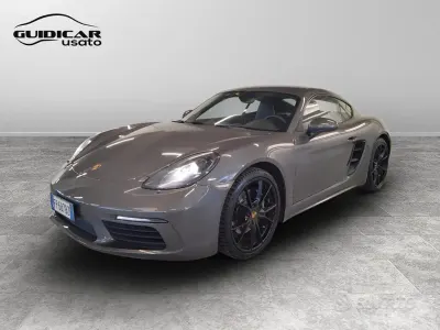 Usata Porsche 718 Cayman 300 CV (220 kW) 2018 Grigio Coupé