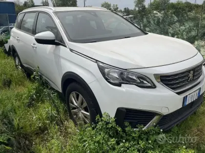 Brugt Peugeot 5008 Business-Line 131 HK (96 kW) 2019 Hvid SUV