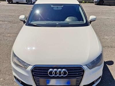 Usata Audi A1 Ambition 86 CV (63 kW) 2012 Bianco Utilitaria