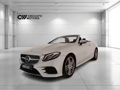 Usata Mercedes E220 Premium 194 CV (142 kW) 2018 Grigio Cabrio