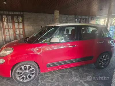 Usata Fiat 500L 85 CV (62 kW) 2012 Rosso Monovolume
