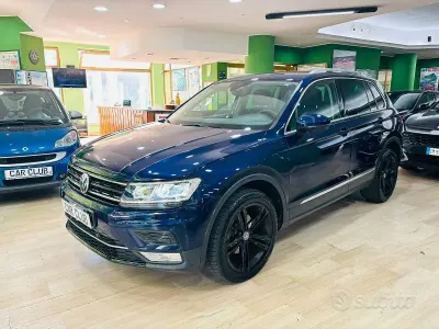 Usata VW Tiguan 150 CV (110 kW) 2017 Bluazzurro SUV