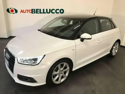 Usata Audi A1 S-Line 90 CV (66 kW) 2018 Bianco Berlina