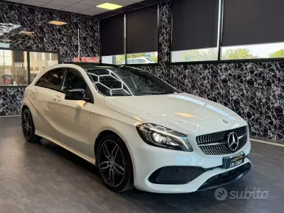 Usata Mercedes A200 Premium 136 CV (100 kW) 2016 Bianco Berlina