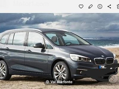 Usata BMW 216 Gran Tourer Advantage 125 CV (91 kW) 2015 Grigio Monovolume