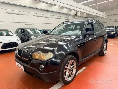Usata BMW X3 Sport Line 177 CV (130 kW) 2008 Nero SUV