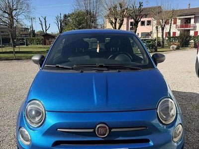 Usata Fiat 500 Sport 69 CV (50 kW) 2019 Blu Utilitaria
