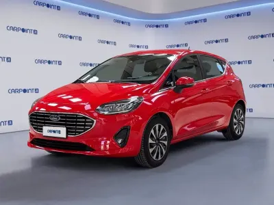 Usata Ford Fiesta Titanium 125 CV (91 kW) 2022 Rosso Utilitaria