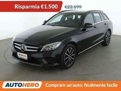 Usata Mercedes C220 Executive 194 CV (142 kW) 2020 Nero Station wagon