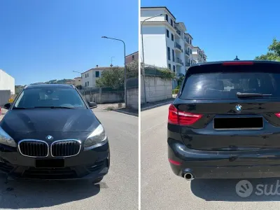 Usata BMW 218 Active Tourer Efficient Dynamics 150 CV (110 kW) 2019 Nero Monovolume