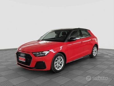 Usata Audi A1 Advanced 116 CV (85 kW) 2019 Rosso misano con tetto grigio manhattan SUV