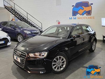 Usata Audi A3 Ambition 110 CV (80 kW) 2015 Nero Berlina