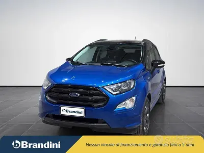Usata Ford Ecosport ST-Line 99 CV (72 kW) 2020 Azzurro nero bicolore SUV