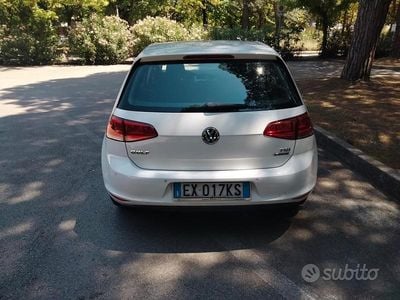 Usata VW Golf VII 110 CV (80 kW) 2014 Bianco Berlina