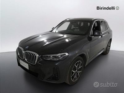 Usata BMW X3 M Sport 190 CV (139 kW) 2022 Grigio SUV