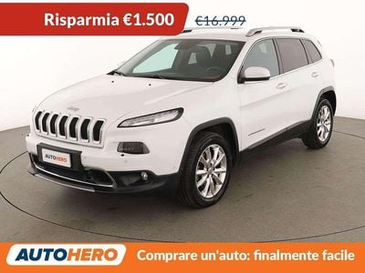 Usata Jeep Cherokee Limited 200 CV (147 kW) 2015 Bianco SUV