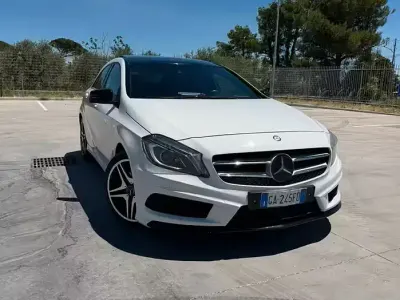 Usata Mercedes A200 Premium 136 CV (100 kW) 2013 Bianco Utilitaria