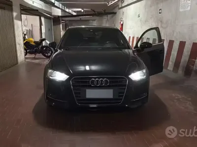 Usata Audi A3 S-Line 150 CV (110 kW) 2013 Nero Berlina