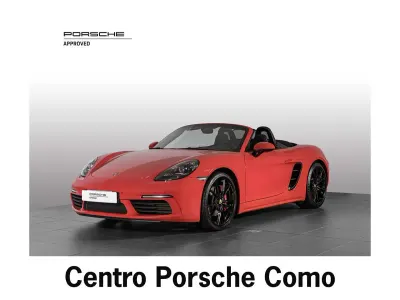 Usata Porsche 718 Boxster 349 CV (256 kW) 2024 Rosso Cabrio