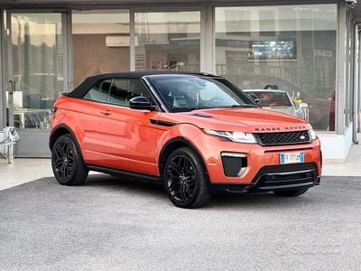 Usata Land Rover Range Rover evoque HSE 180 CV (132 kW) 2016 Arancione Cabrio