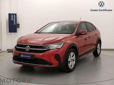 Usata VW Taigo Life 95 CV (69 kW) 2022 Rosso SUV