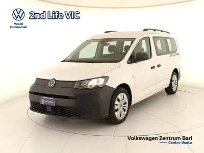 Usata VW Caddy 102 CV (75 kW) 2023 Bianco Monovolume