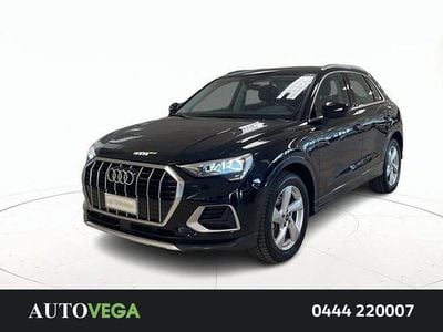 Usata Audi Q3 Advanced 150 CV (110 kW) 2021 Nero pastello SUV