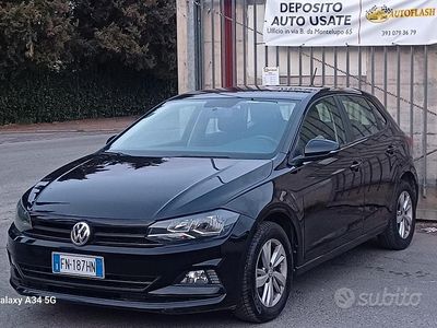 Usata VW Polo Comfortline 65 CV (47 kW) 2018 Nero Utilitaria